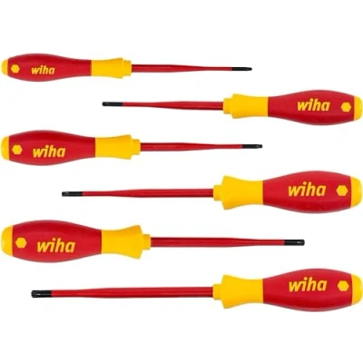 Abbildung von Wiha VDE Schraubendreher Set 6teilig SOFTFINISH ELEC. slimFix TORX BO (3251TRK6)
