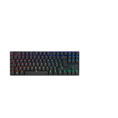 Abbildung von CHERRY MX 8.2 TKL Wireless, Kabellose Gaming Tastatur ohne Nummernblock, UK Layout (QWERTY), mit Metallkoffer für Transport, RED Switches, Schwarz