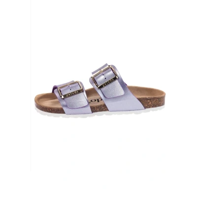Abbildung von Palado Samos EGS Pantolette flach, Damen, Größe: 37, Flieder metallic Schuhe