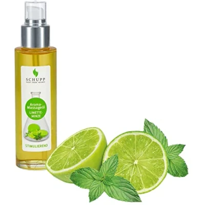Abbildung von Aroma massageöl Limette minze 100 ml