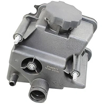 Abbildung von METZGER 2140311 Ausgleichsbehälter, Hydrauliköl Servolenkung mit Deckel MERCEDES BENZ: E Klasse Limousine, C T modell, CLS Coupe