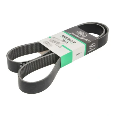 Abbildung von GATES 10PK1590HD Keilrippenriemen 1590 10 Polyester, EPDM (Ethylen Propylen Dien Kautschuk)