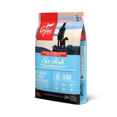 Abbildung von 6 kg Orijen Six Fish Hundefutter