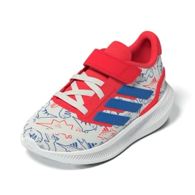 Abbildung von adidas Performance Runfalcon DINO Sneaker low für Kinder, Größe: 22, Off white/bright royal/semi lucid red Schuhe