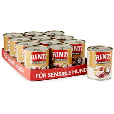 Abbildung von Rinti Hundefutter Sensible Lamm &amp; Kartoffeln 800 g, 12er Pack (12 x g)