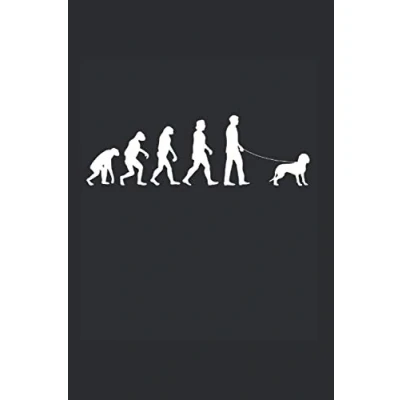 Abbildung von Bayerischer Gebirgsschweißhund Notizbuch: Gebirgsschweisshund Evolution BGS / 6x9 Zoll 120 karierte Seiten