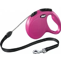 Abbildung von Flexi New CLASSIC, Hund, Rückziehbare Leine, Pink, Kabel/Schnur, 20 kg, 5 m