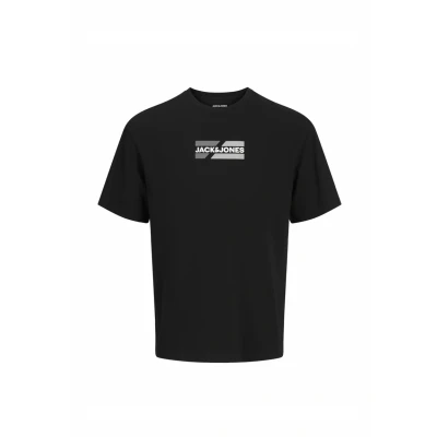 Abbildung von Jack &amp; Jones Jorgames TEE CREW NECK Tshirt print, Herren, Größe: XXL, Black