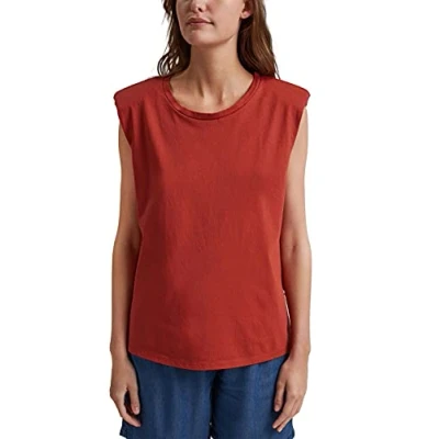 Abbildung von ESPRIT Damen 061CC1K307 T Shirt, 805/TERRACOTTA, M