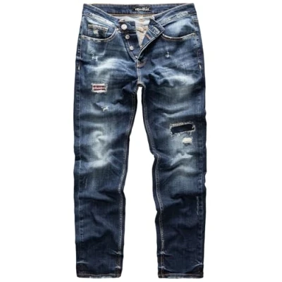 Abbildung von REPUBLIX Straight Jeans CONNOR Herren Regular Fit Destroyed