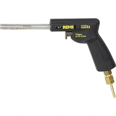Abbildung von Rems Blitz (Propan, Turbo Gaslötbrenner, für Kupferrohre die weniger als 35 mm Durchmesser haben, Selbstentzündung) 160010 R