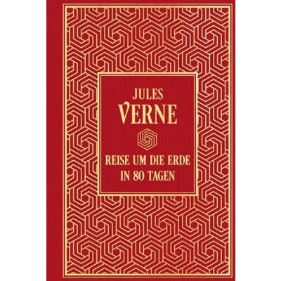 Abbildung von Reise um die Erde in 80 Tagen: mit den Illustrationen der Originalausgabe: Leinen Goldprägung