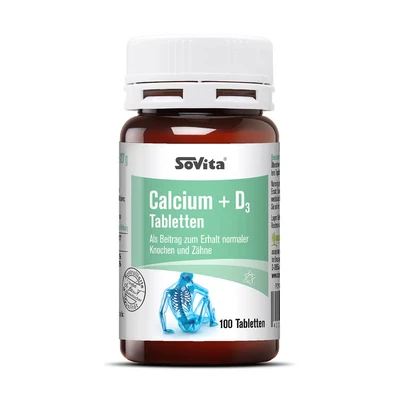 Abbildung von Sovita Calcium + D3 Tabletten 100 St