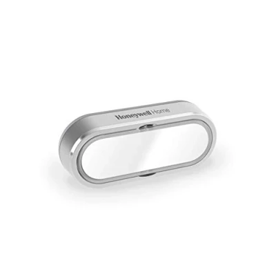 Abbildung von Honeywell Home Funk Namensschild Klingeltaster mit LED Funktionsanzeige, grau, DCP911G