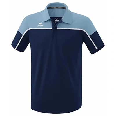 Abbildung von Erima Herren „CHANGE by erima&quot; Poloshirt, new navy/faded denim/weiß, M