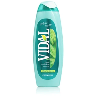 Abbildung von Vidal belebender Badeschaum, weißer Moschus 500 ml