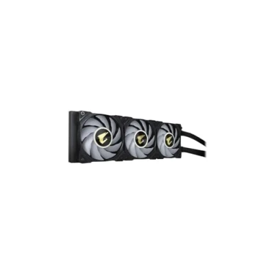 Abbildung von Gigabyte Zubehör PC und Laptops Marke Modell FLÜSSIGKÄLTE CPU AORUS WATERFORCE X 360, GP AWATERFORCEX360, schwarz