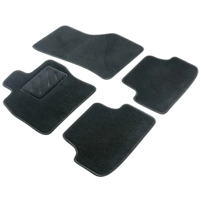 Abbildung von WALSER 80048 Fußmattensatz Textil vorne und hinten 4 schwarz BMW: 5 Limousine, Touring