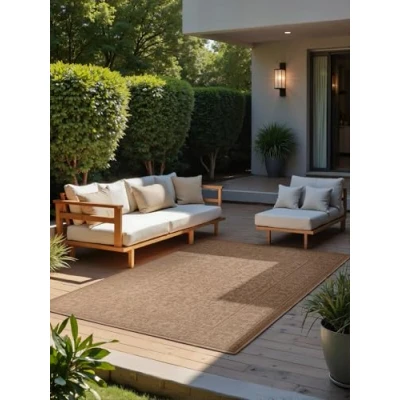 Abbildung von NORTHRUGS Outdoorteppich &quot;Kona Wendeteppich&quot;, rechteckig, 5 mm Höhe, In und Outdoor, Flachgewebe, wetterfest, pflegeleicht, robust