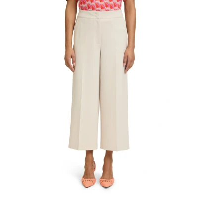 Abbildung von Betty Barclay Culotte Unifarben Stoffhose, Damen, Größe: 42, Beige
