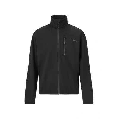 Abbildung von Endurance Ofel Jacke 10/140 Junior Schwarze Wetterfeste Laufjacke für Outdoor &amp; Sport, optimaler Schutz bei jedem Wetter