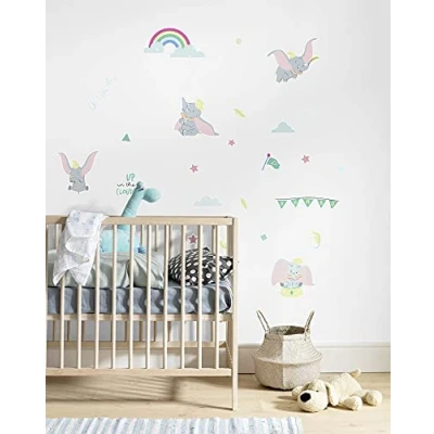 Abbildung von Komar Wandtattoo &quot;Dumbo Daydream&quot;, (26 St.), 50x70 cm (Breite x Höhe), selbstklebendes