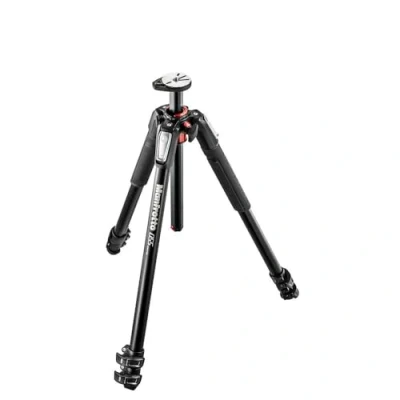 Abbildung von Manfrotto MT055XPRO3 055 Aluminium Stativ (Inkl. 3 Segmenten), schwarz