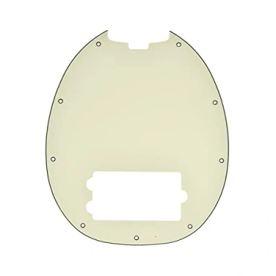 Abbildung von Dopro Bass Pickguard Fit für Musicman Classic 4 Saiten StingRay Bassmodelle Aged White