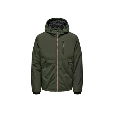 Abbildung von ONLY &amp; SONS Herren ONSJAYDEN Hood Jacket OTW VD Parka, Dark Navy, L