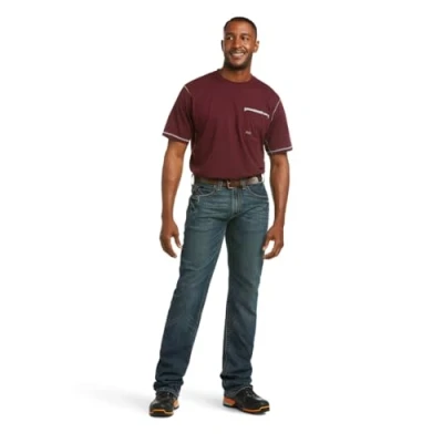Abbildung von ARIAT Herren MNS Rebar M5 Drstr EDG STK Strt Jn Irnsd Jeans, Blau, 38W / 32L