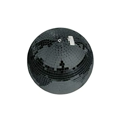 Abbildung von EUROLITE Spiegelkugel 50cm schwarz Sicherheits mit glänzend schwarzen Facetten