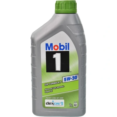 Abbildung von Mobil 1 ESP Formula P 5W 30 1l Motoröl 157129 MERCEDES BENZ: C Klasse Limousine, E T modell, OPEL: Corsa D Schrägheck