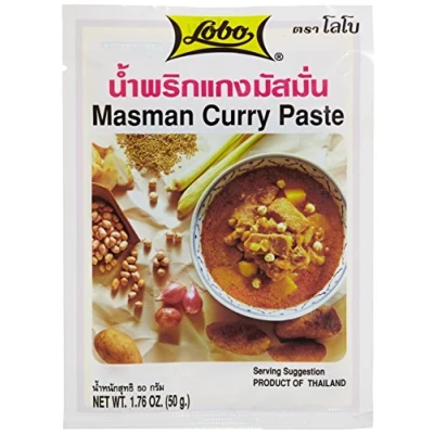 Abbildung von Lobo Würzpaste Masman Curry 50g, 12er Pack (12 x 50 g)