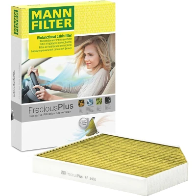 Abbildung von MANN FILTER FP 2450 Innenraumfilter AUDI: A4 B8 Limousine, Q5, A5 Sportback, PORSCHE: Macan kfzteile, kfzteile24, bandel online, bandel, atp