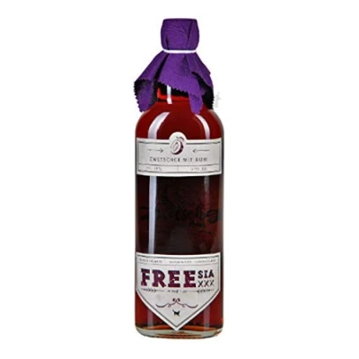 Abbildung von Wein Wolff FREEsia XXX Zwetschge Likör mit Rum verfeinert Crafted 30% vol. (1 x 0.50 l)