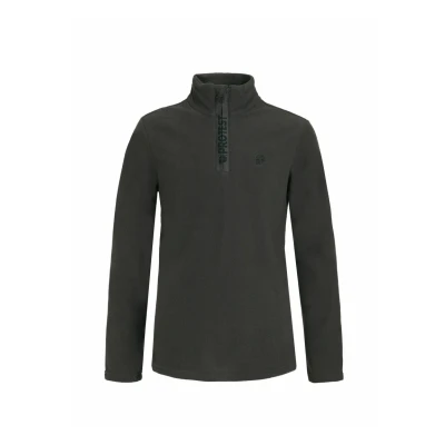 Abbildung von Protest Perfectly Langarm Fleecepullover für Kinder, Größe: 176, Deep grey