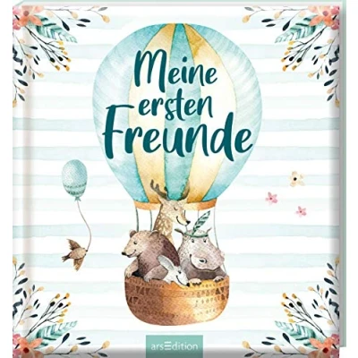 Abbildung von Ars Edition Poesiealbum Meine ersten Freunde (Aquarell Optik)