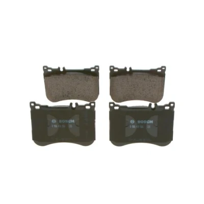 Abbildung von BOSCH 0 986 494 968 Bremsbelagsatz Low Metallic mit Anti Quietsch Blech, Montageanleitung MERCEDES BENZ: S Klasse Coupe, E Cabrio
