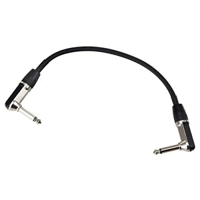 Abbildung von Pronomic INST A 30 Klinkenkabel Instrumentenkabel, 6,3mm Klinke, Klinke (30 cm), Hochwertige Stecker und Schirmung