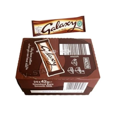 Abbildung von Galaxy Milk Chocolate Bar Pack of 24 x 42G