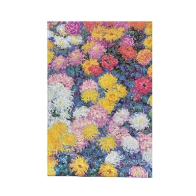 Abbildung von Paperblanks Monet’s Chrysanthemums Mini Unlined Elastic Band 85 Gsm (Monet&#039;s Chrysanthemums)