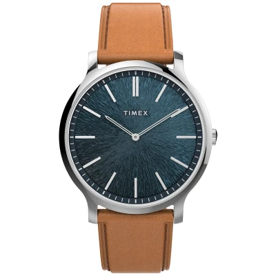 Abbildung von Timex Gallery Uhr Brown, Herren, Größe: One Size, Brown