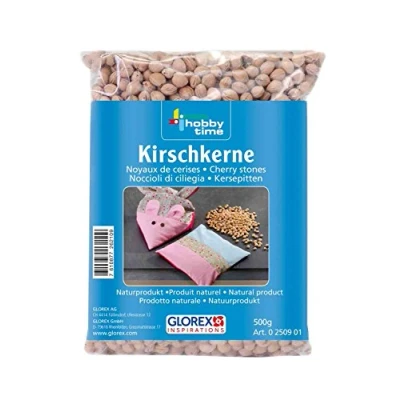 Abbildung von Glorex Bastelnaturmaterial Kirschkerne 500 g