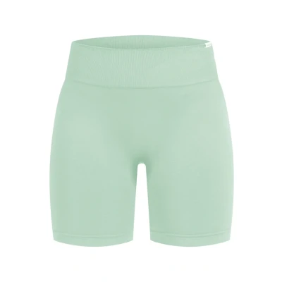 Abbildung von Smilodox Seamless Shorts Amaze PRO Blickdicht &amp; Invisible Scrunch Effekt Tights, Damen, Größe: XS, Grün melange