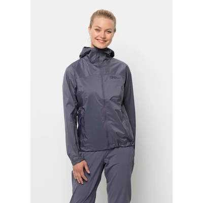 Abbildung von Jack Wolfskin Prelight Hardshelljacke, Damen, Größe: Large, Dolphin