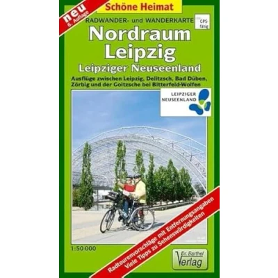 Abbildung von Radwander und Wanderkarte Nordraum Leipzig: Ausflüge zwischen Leipzig, Delitzsch, Bad Düben, Zörbig der Goitzsche bei Bitterfeld Wolfen. 1:50 ... (Schöne Heimat)