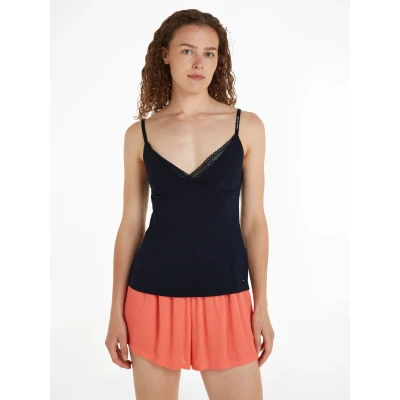 Abbildung von Tommy Hilfiger Tailored Comfortcami Nachtwäsche Shirt, Damen, Größe: XS, Desert sky
