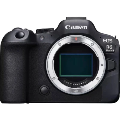 Abbildung von Canon EOS R6 Mark II Systemkamera Spiegellose Vollformat Kamera (Hybridkamera mit intelligentem Autofokus und Motiverkennung, 4k Videokamera, 40 Bilder pro Sekunde, WIFI, Bluetooth, KI Steuerung)