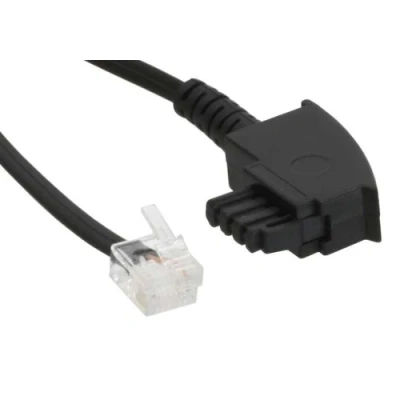 Abbildung von InLine 18603 TAE F Kabel für DSL Splitter, Stecker an Western 6/2 DEC Stecker, 3m