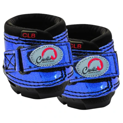 Abbildung von F.R.A. Cavallo Horse &amp; Rider Hufschuhe CLB SLIM Blau M3